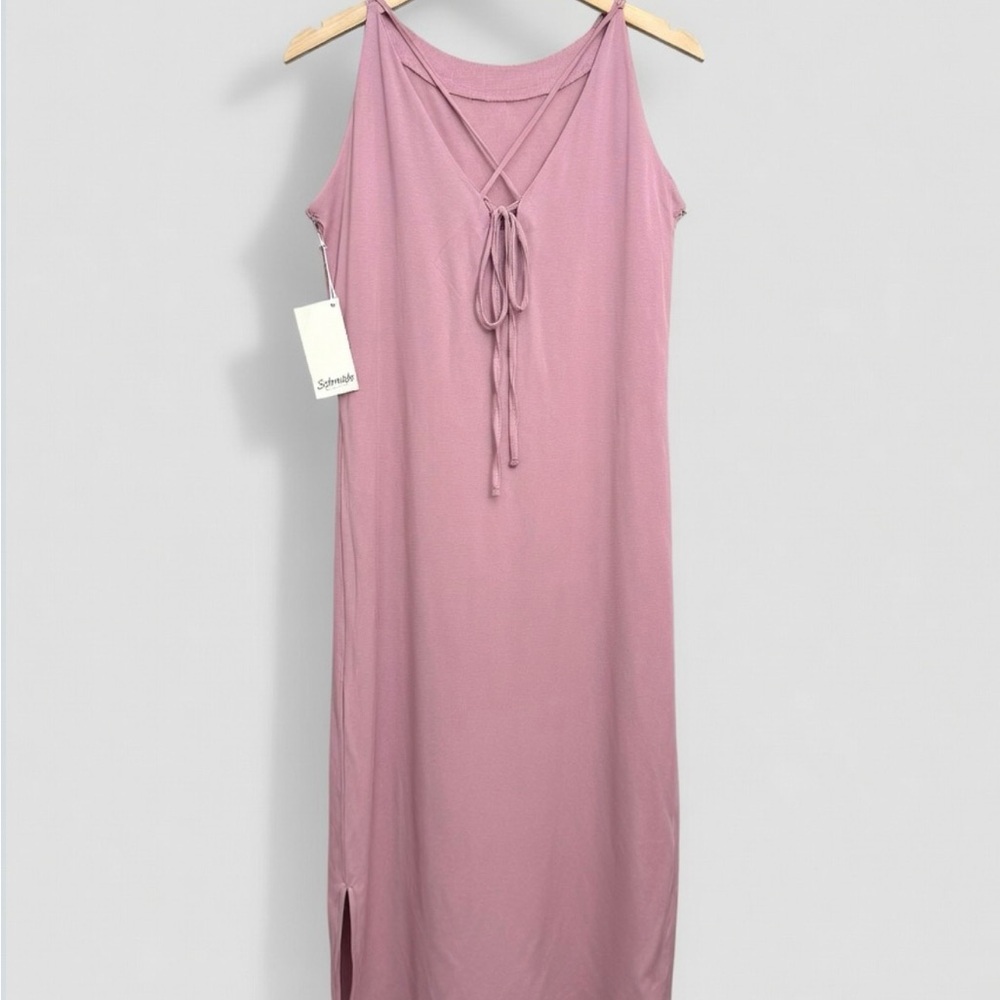 Splendid Mauve Pink Maxi Dress - Picture 2 of 4